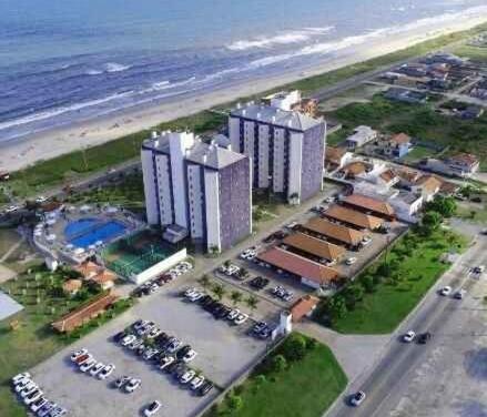 Apto Resort Cambuhy Frente Mar Piscina Academia Matinhos Kültér fotó