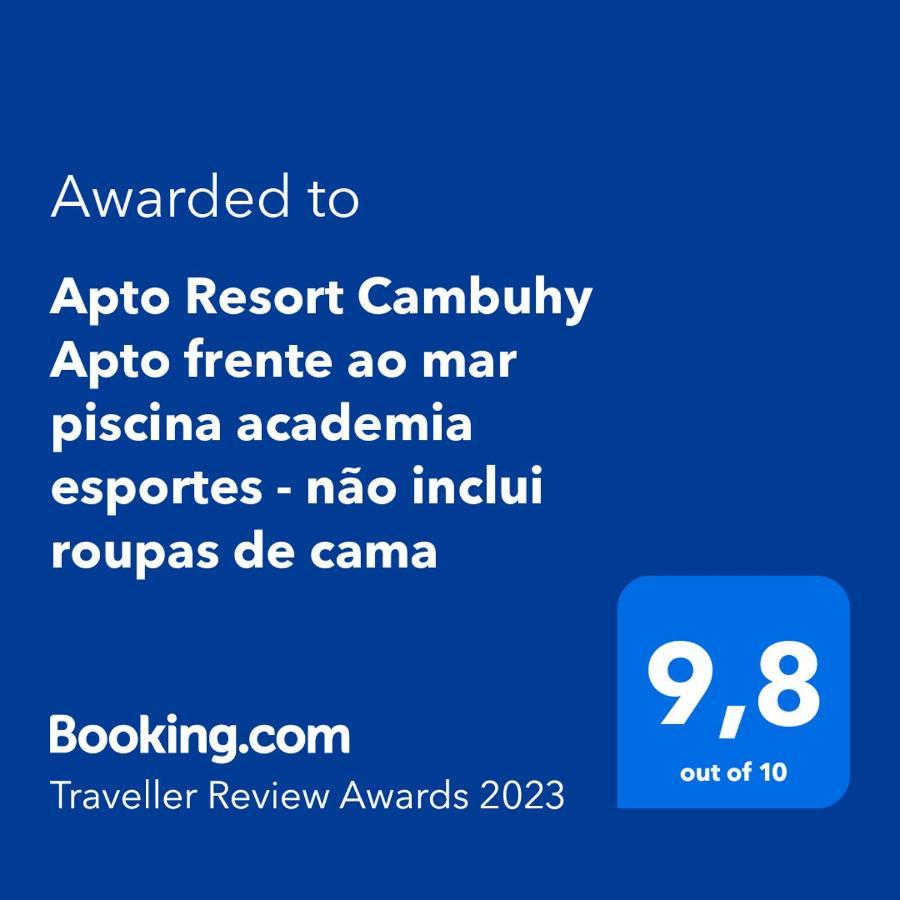 Apto Resort Cambuhy Frente Mar Piscina Academia Matinhos Kültér fotó